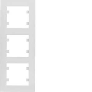 Berker LUMINA INTENSE RAMKA POTRÓJNA PIONOWA