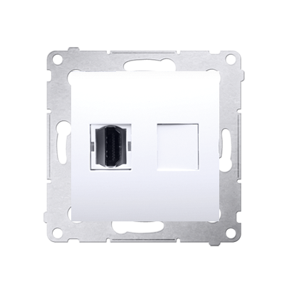 Kontakt SIMON 54 GNIAZDO HDMI biały
