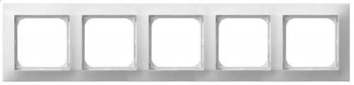 Ospel IMPRESJA RAMKA 5-KROTNA biała
