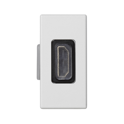 Gniazdo HDMI K45 białe
