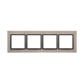 Kontakt SIMON 54 NATURE RAMKA POCZWÓRNA BETON funda mente