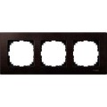 Schneider M-ELEGANCE RAMKA POTRÓJNA DREWNO wenge
