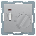 Berker Q.1 / Q.3 REGULATOR TEMPERATURY alu