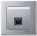 Schneider MARTEN M GNIAZDO KOMPUTEROWE POJEDYNCZE KAT. 6 aluminium