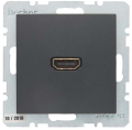 Berker B.3 / B.7 GNIAZDO HDMI antracyt
