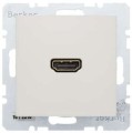 Berker B. KWADRAT GNIAZDO HDMI kremowe