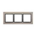 Kontakt SIMON 54 NATURE RAMKA POTRÓJNA BETON funda mente