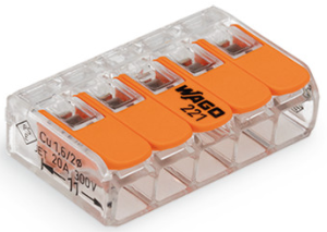 Szybkozłączka klik 5x 0,5-6mm2 /15szt/