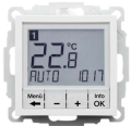 Berker B. KWADRAT REGULATOR TEMPERATURY ZE STEROWANIEM CZASOWYM biały
