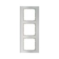 Berker B.3 RAMKA ALUMINIUM POTRÓJNA