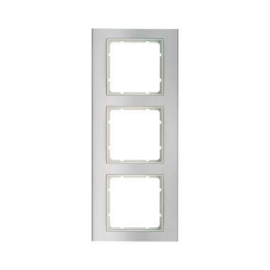 Berker B.3 RAMKA ALUMINIUM POTRÓJNA