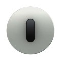 Berker R.CLASSIC WYŁĄCZNIK PODWÓJNY aluminium czarne
