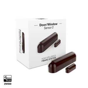 Fibaro CZUJNIK OTWARCIA DRZWI/OKNA CIEMNY BRĄZ DOOR WINDOW SENSOR 2