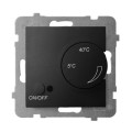 Ospel ARIA REGULATOR TEMPERATURY czarny