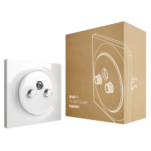 FIBARO Walli N TV-SAT Outlet 
