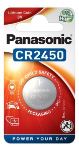 Bateria litowa Panasonic CR2450 3V