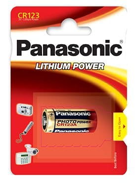 Bateria litowa Panasonic CR123 CR123A