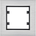 Berker LUMINA PASSION ALUMINIUM RAMKA POJEDYNCZA srebrna