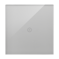 SIMON 54 TOUCH panel dotykowy 1x1 srebrna mgła