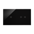 SIMON 54 TOUCH panel dotykowy powójny 1+2 zasygła lawa