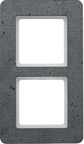 Berker Q.7 RAMKA PODWÓJNA BETON