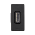 Gniazdo HDMI K45 grafit
