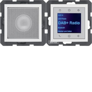 Berker B. KWADRAT RADIO TOUCH DAB+ KOMPLET 