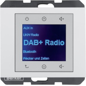 Berker K.1 / K.5 RADIO TOUCH DAB+