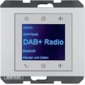 Berker K.1 / K.5 RADIO TOUCH DAB+ aluminium