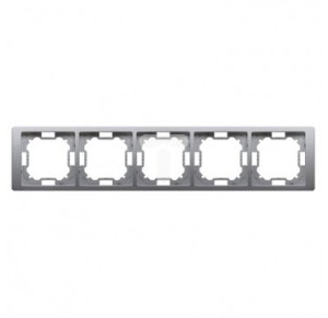Kontakt Simon BASIC NEOS RAMKA 5-KROTNA STAL INOX