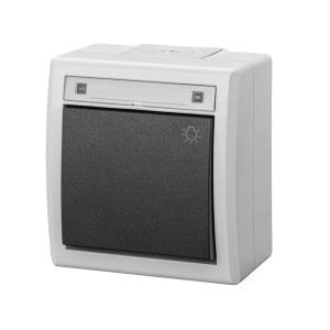 Elektro-Plast AQUANT 2K IP 55 WYŁĄCZNIK CHWILOWY ŚWIATŁO