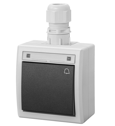 Elektro-Plast AQUANT 2K IP65 WYŁĄCZNIK CHWILOWY DZWONEK