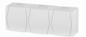 Elektro-Plast HERMES 2 GNIAZDO POTRÓJNE Z UZIEMIENIEM