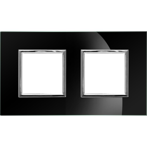 Kos DANTE RAMKA BLACK GLASS PODWÓJNA