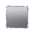 Kontakt Simon BASIC WYŁĄCZNIK CHWILOWY DZWONEK inox