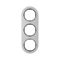 Berker R.CLASSIC RAMKA ALUMINIUM POTRÓJNA czarna