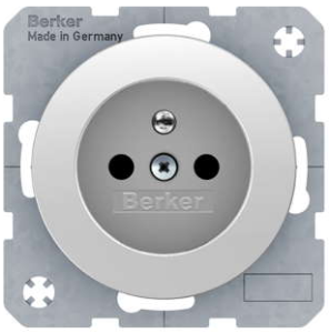 Berker R.1 / R.3 GNIAZDO Z UZIEMIENIEM