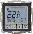 Berker Q.1 / Q.3 REGULATOR TEMPERATURY ZE STEROWANIEM CZASOWYM antracyt