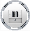 Berker 1930 GNIAZDO USB ŁADOWANIA białe