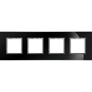 Kos DANTE RAMKA BLACK GLASS POCZWÓRNA