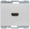 Berker K.1 / K.5 GNIAZDO HDMI aluminium