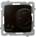 Ospel KARO REGULATOR TEMPERATURY czekoladowy metalik