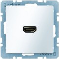 Berker Q.1 / Q.3 GNIAZDO HDMI białe