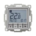 Berker B.3 / B.7 REGULATOR TEMPERATURY ZE STEROWANIEM CZASOWYM aluminium