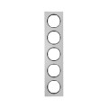 Berker R.3 RAMKA ALUMINIUM 5-KROTNA czarna