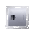 Kontakt SIMON 54 GNIAZDO HDMI srebrny
