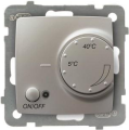 Ospel KARO REGULATOR TEMPERATURY srebrny perłowy