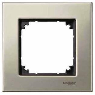 Schneider M-ELEGANCE RAMKA POJEDYNCZA METAL tytan