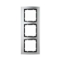 Berker B.3 RAMKA ALUMINIUM POTRÓJNA