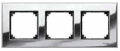 Schneider M-ELEGANCE RAMKA POTRÓJNA METAL chrom